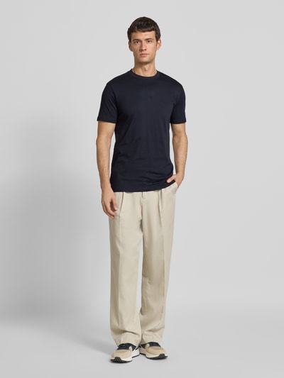 ARMANI EXCHANGE T-shirt z okrągłym dekoltem Granatowy 1