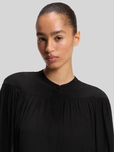 BOSS Orange Vloeiende vrijetijdsjurk van pure viscose Zwart - 3