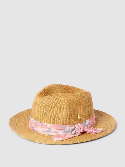 Lauren Ralph Lauren Fedora mit Hutband mit floralem Print Beige 1