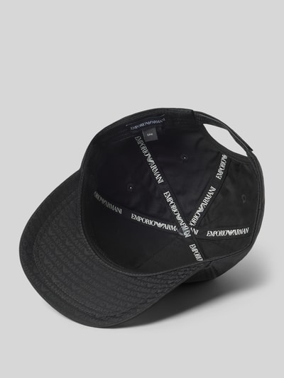 Emporio Armani Basecap mit Label-Applikation Black 2
