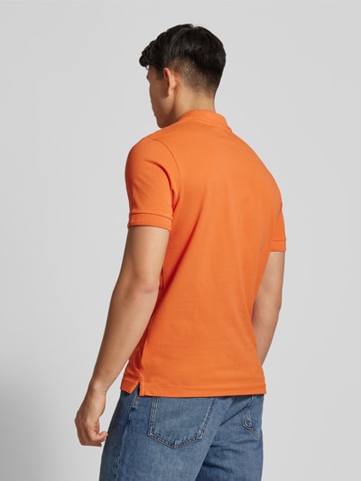 Replay Regular Fit Poloshirt mit Logo-Stitching Orange 5