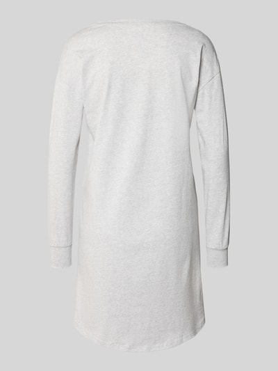 Skiny Koszula nocna z nadrukiem z napisem Jasnoszary 3