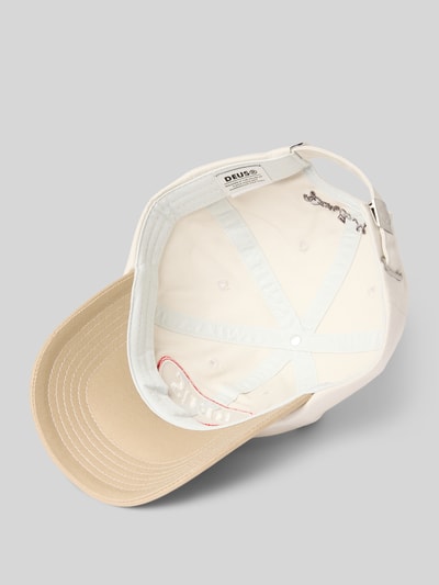 DEUS EX MACHINA Cap mit Label-Stitching Offwhite 2