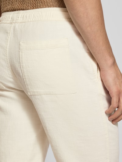 JAKE*S STUDIO MEN Bermudas mit elastischem Bund  Offwhite 3