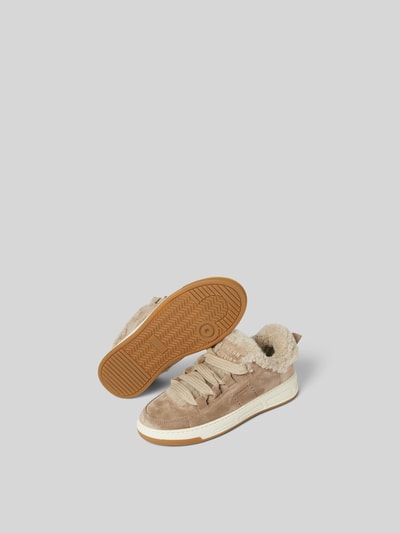 Copenhagen Sneaker aus Leder-Mix Taupe 5