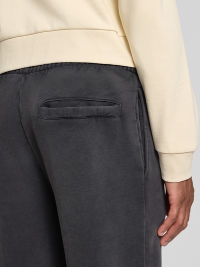 HUGO Relaxed Fit Sweatpants aus Baumwoll-Mix Modell 'DELWONY' Mittelgrau 3