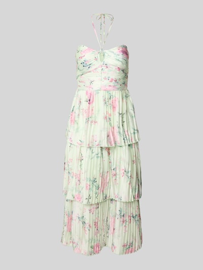 Lipsy Cocktailjurk met halter Bleu - 2