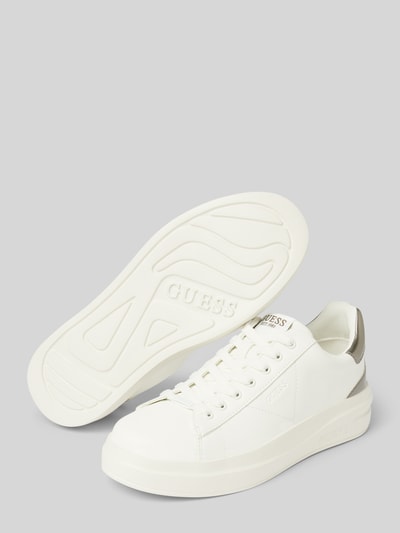 Guess Sneaker mit Label-Details Modell 'ELBINA' Weiss 4