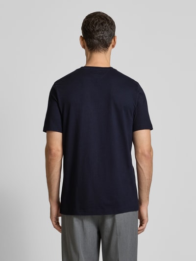 Tommy Hilfiger T-Shirt mit Logo-Stitching Marine 5