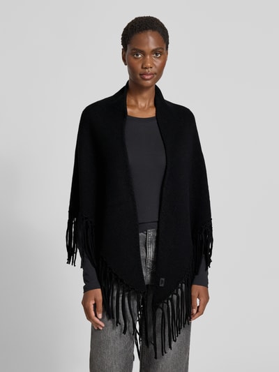 Weekend Max Mara Wollschal aus reiner Schurwolle Modell 'TORNADO' Black 4