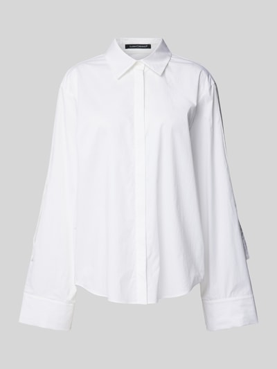 Luisa Cerano Blouse met blinde knoopsluiting Wit - 2