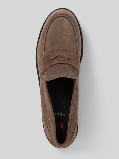 Högl Tassel-Loafer in Leder-Optik Dunkelgrau 3