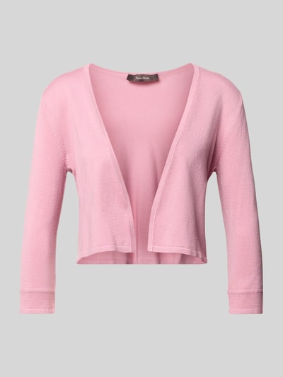 Produktfoto, Bolero aus Viskose-Mix mit 3/4-Arm von Vera Mont in Rosa, offene Front, Regular-Fit, Rückenlänge 41 cm bei Größe S.