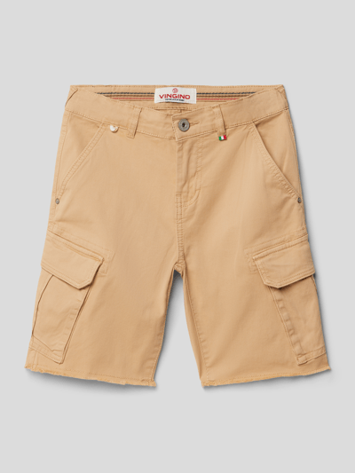 VINGINO Cargoshorts mit Label-Detail Modell 'REVI' Sand 1