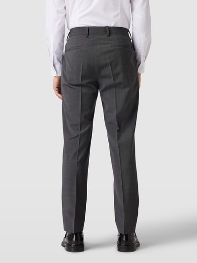 BOSS Pantalon met fijn structuurmotief, model 'Lenon' Middengrijs - 5