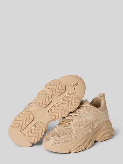 Steve Madden Sneaker mit Ziersteinbesatz Modell 'PRIVY' Beige 4