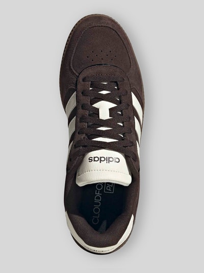 adidas Sportswear Sneakers van echt leer met labelopschrift Donkerbruin - 3