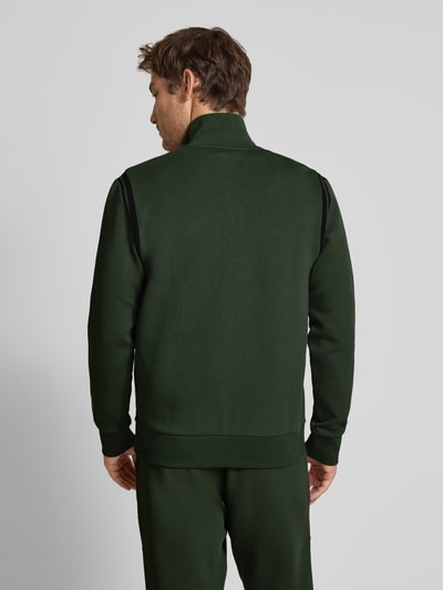 BOSS Green Dres ze stójką Ciemnozielony 5
