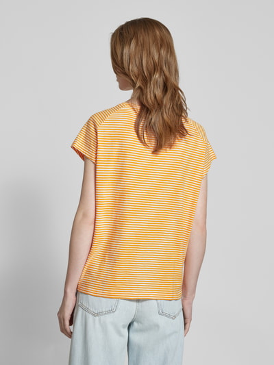 Armedangels T-Shirt mit Rundhalsausschnitt Modell 'ONELIAA' Orange 5