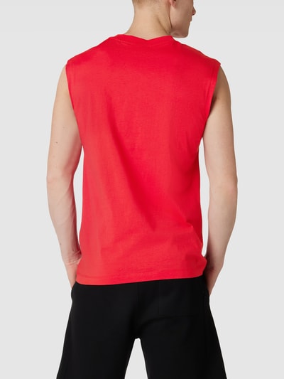 HUGO Tanktop mit Label-Patch Modell 'Dankto' Rot 5