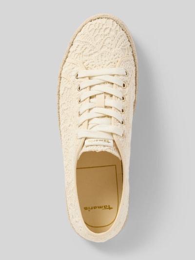 Tamaris Sneakers met vetersluiting Offwhite - 3