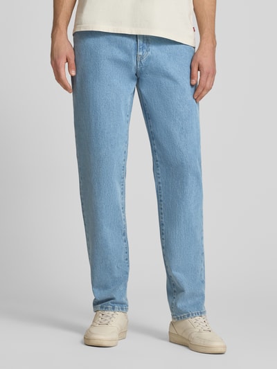 Edwin Straight Fit Jeans im 5-Pocket-Design Modell 'COSMOS' Jeansblau 4