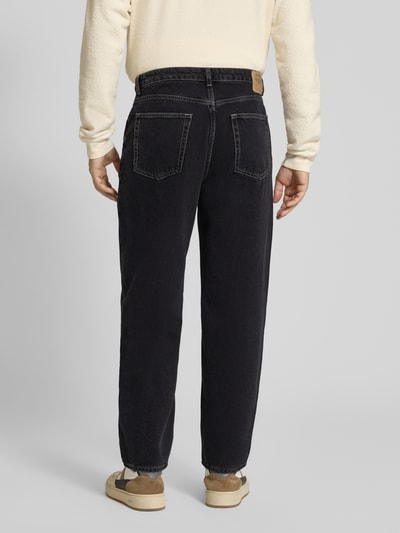 American Vintage Jeansy z 5 kieszeniami model ‘YOPDAY’ Czarny 5