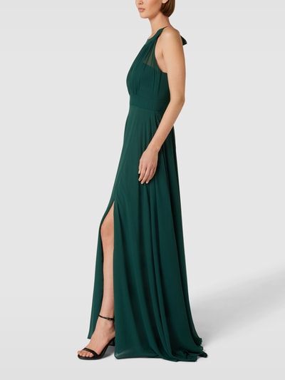 Paradi Abendkleid mit Plisseefalten Smaragd 4