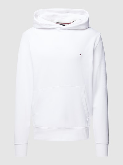 Tommy Hilfiger Hoodie mit Logo-Stitching Modell 'FLAG' Weiss 2