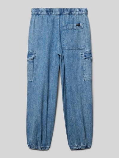 Garcia Jeans met cargozakken Lichtblauw - 3