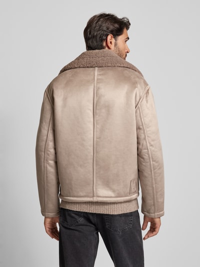 ARMANI EXCHANGE Jack met tweewegsritssluiting, model 'Pilot' Beige - 5