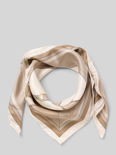 BOSS Tuch aus reiner Seide Beige 1