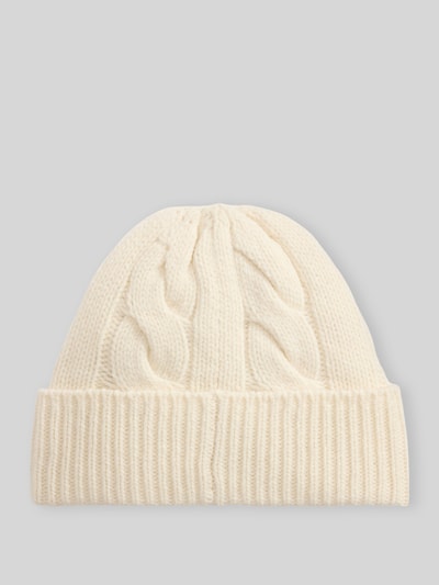 Polo Ralph Lauren Strickmütze aus Woll-Mix Modell 'F26 BR BEANI' Offwhite 2