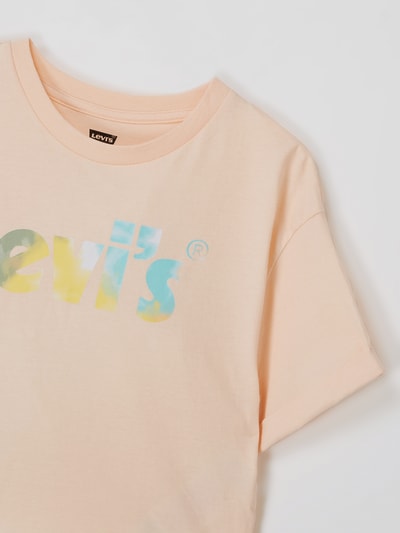 Levi’s® Kids Boxy Fit T-Shirt aus Bio-Baumwolle Apricot 2