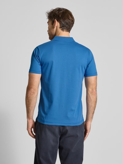 Lerros Regular fit poloshirt met borstzak Petrol - 5