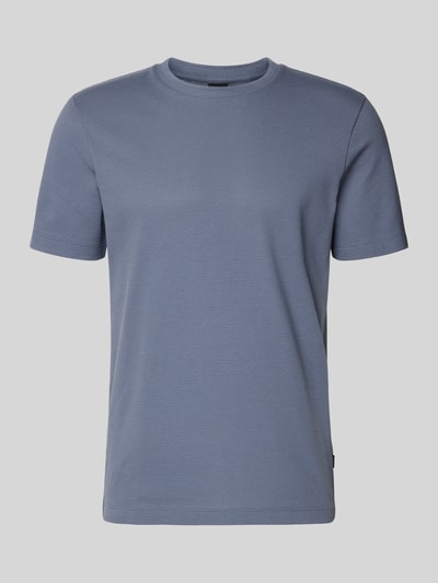 Produktfoto, Regular Fit T-Shirt aus Baumwoll-Mix Modell 'TIBURT 240' von BOSS, Optik: Unifarben, Ärmelform: Kurzarm, Materialverarbeitung: Mouliné-Garn, Herren T-Shirt