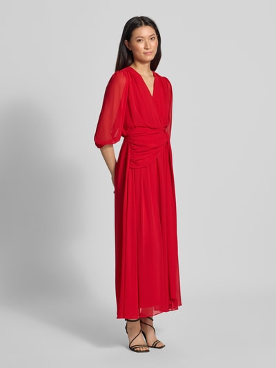 Forever New Sukienka wieczorowa o kroju kopertowym Model 'Heather' Czerwony 1