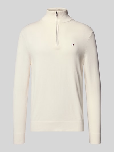 Tommy Hilfiger Regular fit schipperstrui van puur katoen Ecru - 2