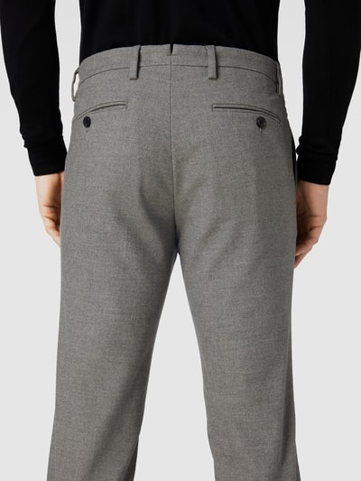 Tommy Hilfiger Pants Chino met Franse steekzakken, model 'DENTON' Middengrijs - 3