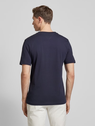 Tommy Hilfiger Regular Fit T-Shirt aus reiner Baumwolle Marine 5