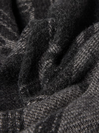 Lauren Ralph Lauren Schal im Allover-Look mit Fransen Black 2