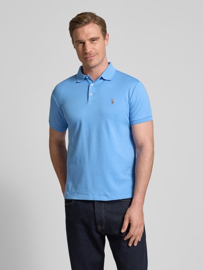 Polo Ralph Lauren Poloshirt mit Label-Stitching Bleu 4