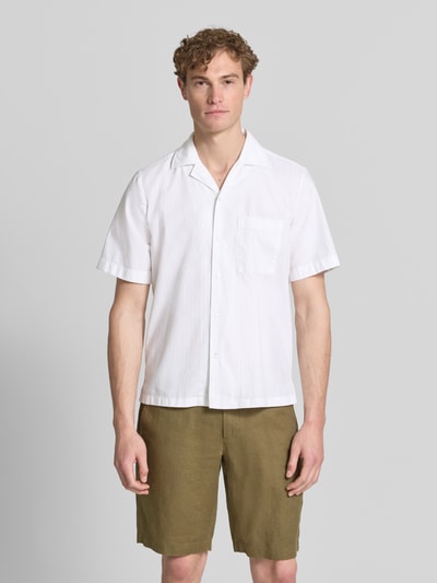 BOSS Orange Regular Fit Freizeithemd aus reiner Baumwolle Modell 'RAYER_M' Weiss 4