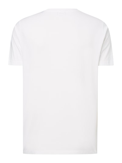 Diesel T-Shirt mit Foto-Print Weiss 3