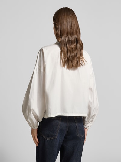 Weekend Max Mara Loose Fit Blouson aus reiner Baumwolle Modell 'ORIGANO' Weiss 5