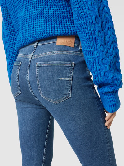 COMMA Slim Fit Jeans mit Knopf- und Reißverschluss Jeansblau 3