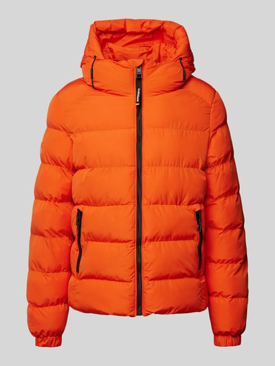 Superdry Steppjacke mit Reißverschlusstaschen Orange 2