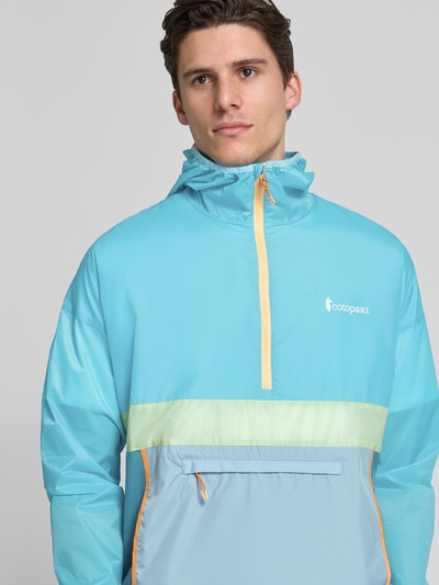 Cotopaxi Windbreaker mit Kapuze Modell 'Teca' Hellblau 3