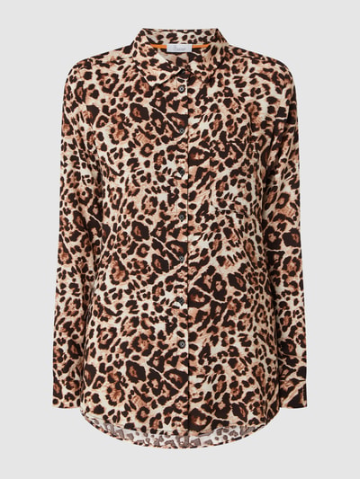 Princess Goes Hollywood Bluse mit Leopardenmuster Hellbraun 2