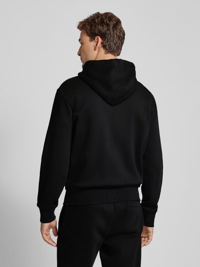 Polo Sport Sweatjack met labelstitching Zwart - 5